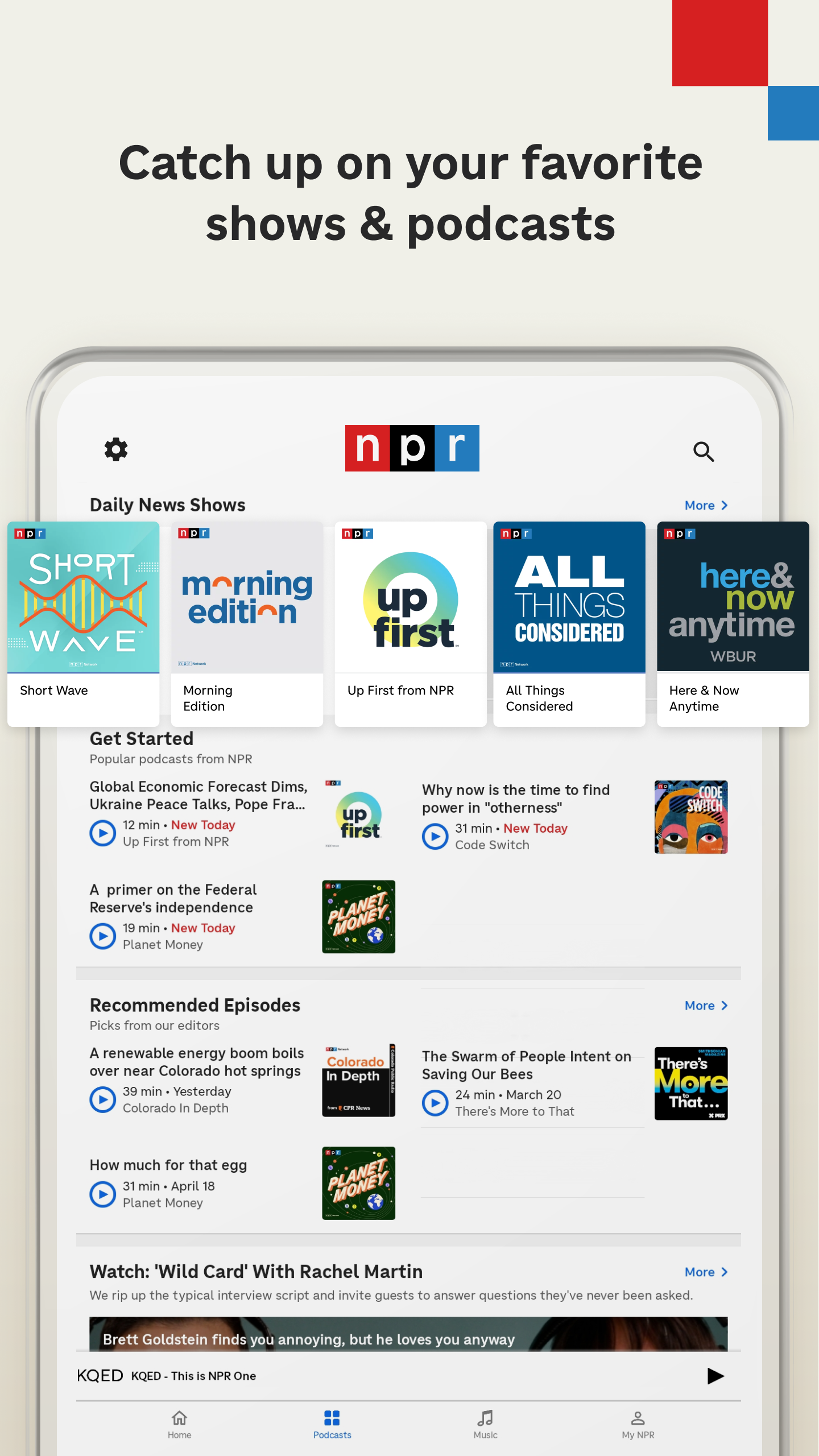 NPR: National & Local News APK screenshot