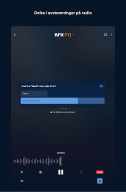 NRK Radio APK screenshot