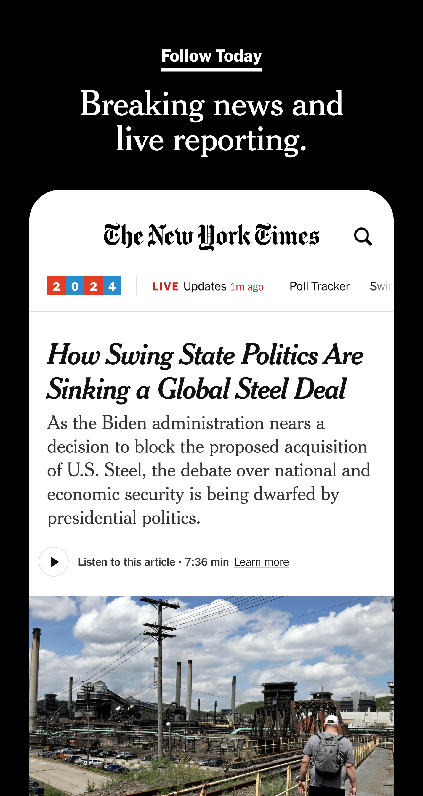 NYTimes: US and Global News APK screenshot