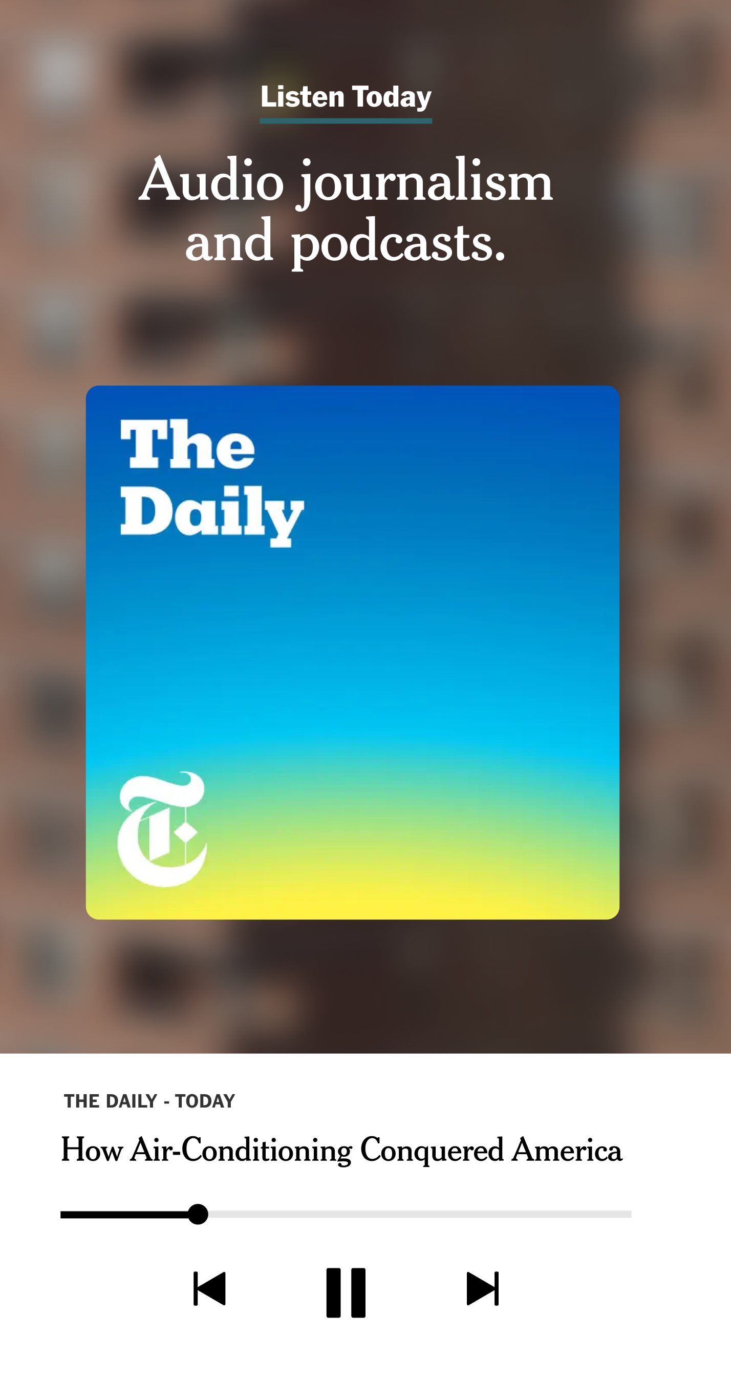 NYTimes: US and Global News APK screenshot