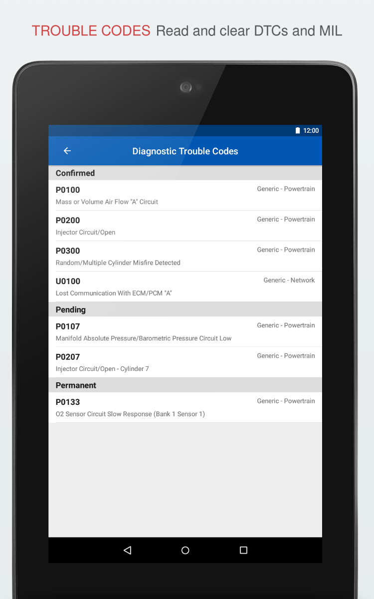 OBD Auto Doctor: OBD2 Scanner APK screenshot