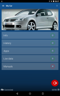 OBDeleven VAG car diagnostics APK screenshot