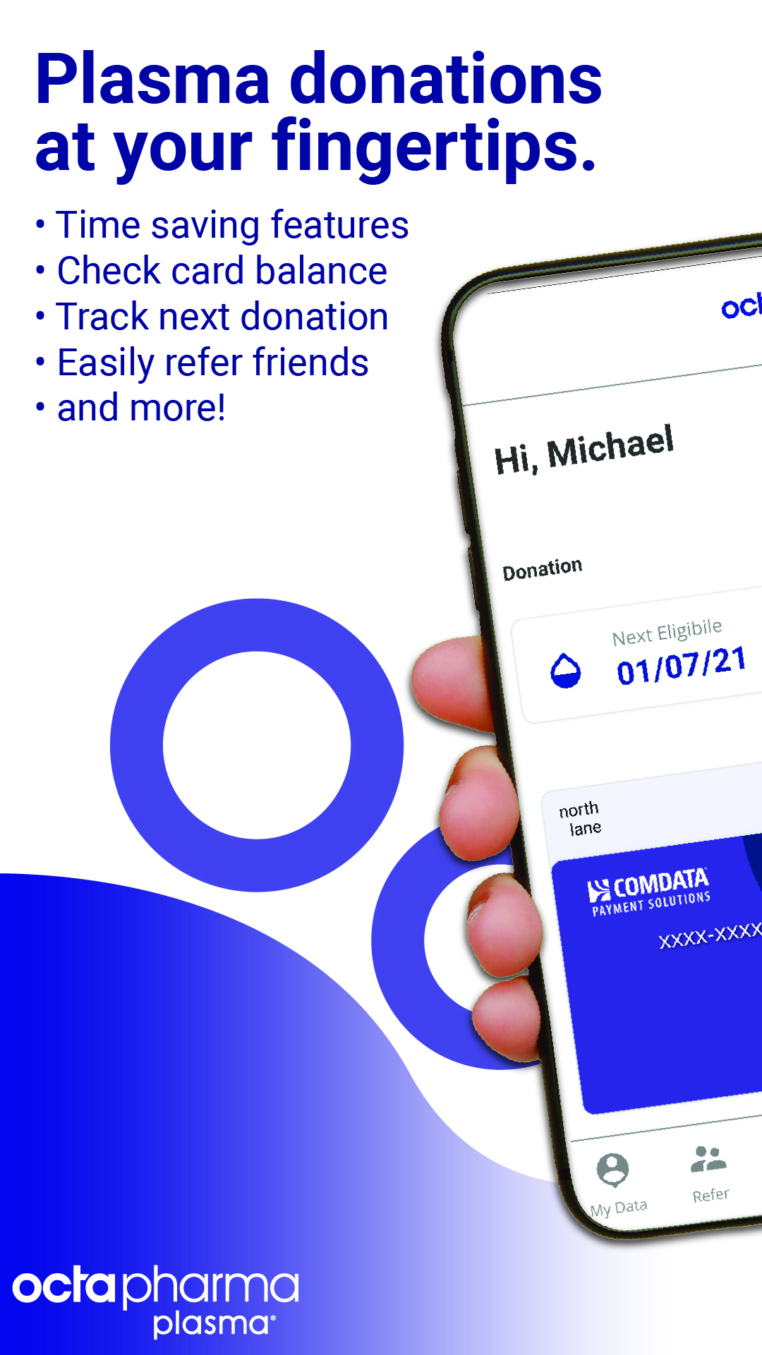 OctaApp – Donate Blood Plasma APK screenshot