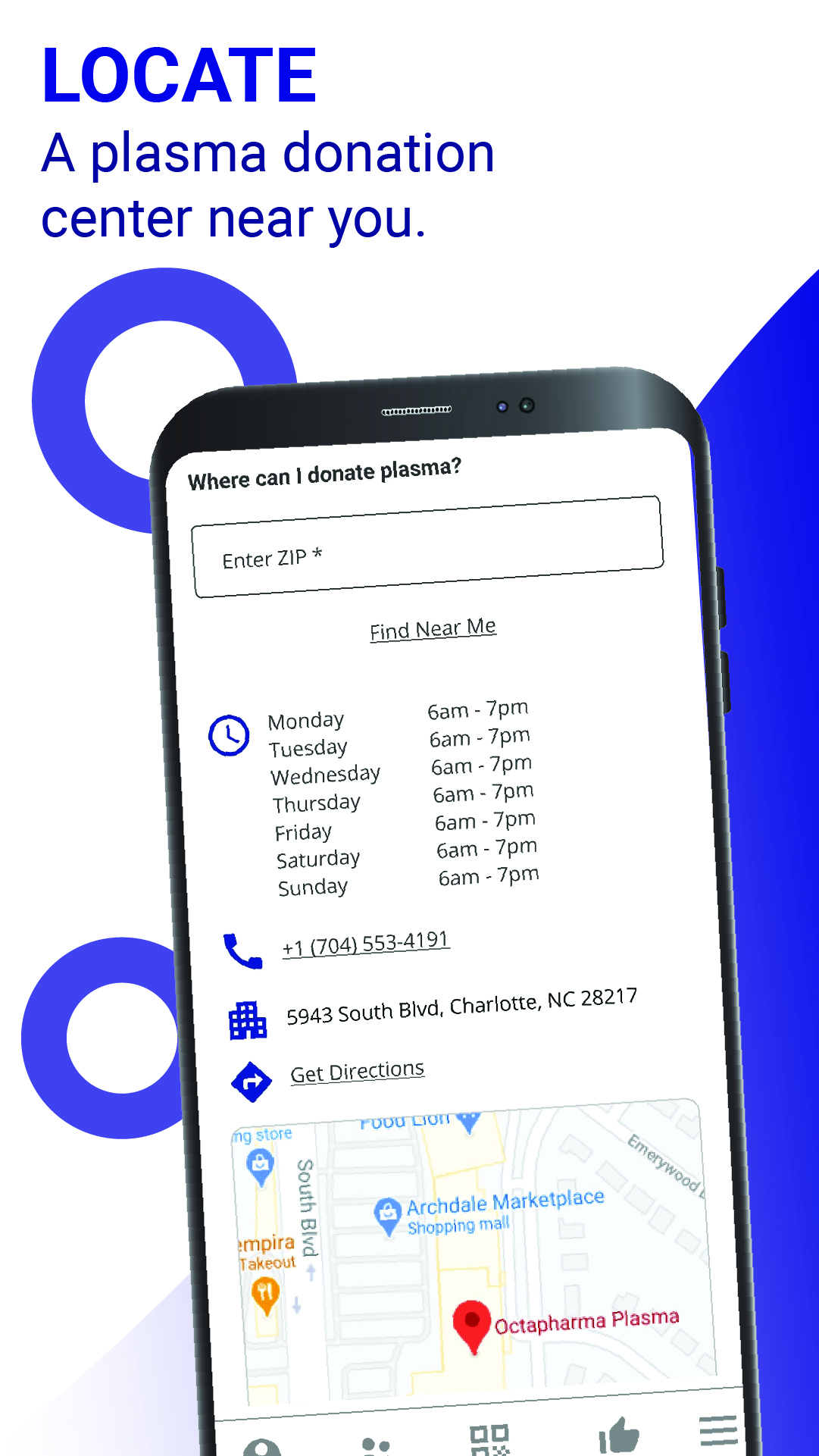 OctaApp – Donate Blood Plasma APK screenshot