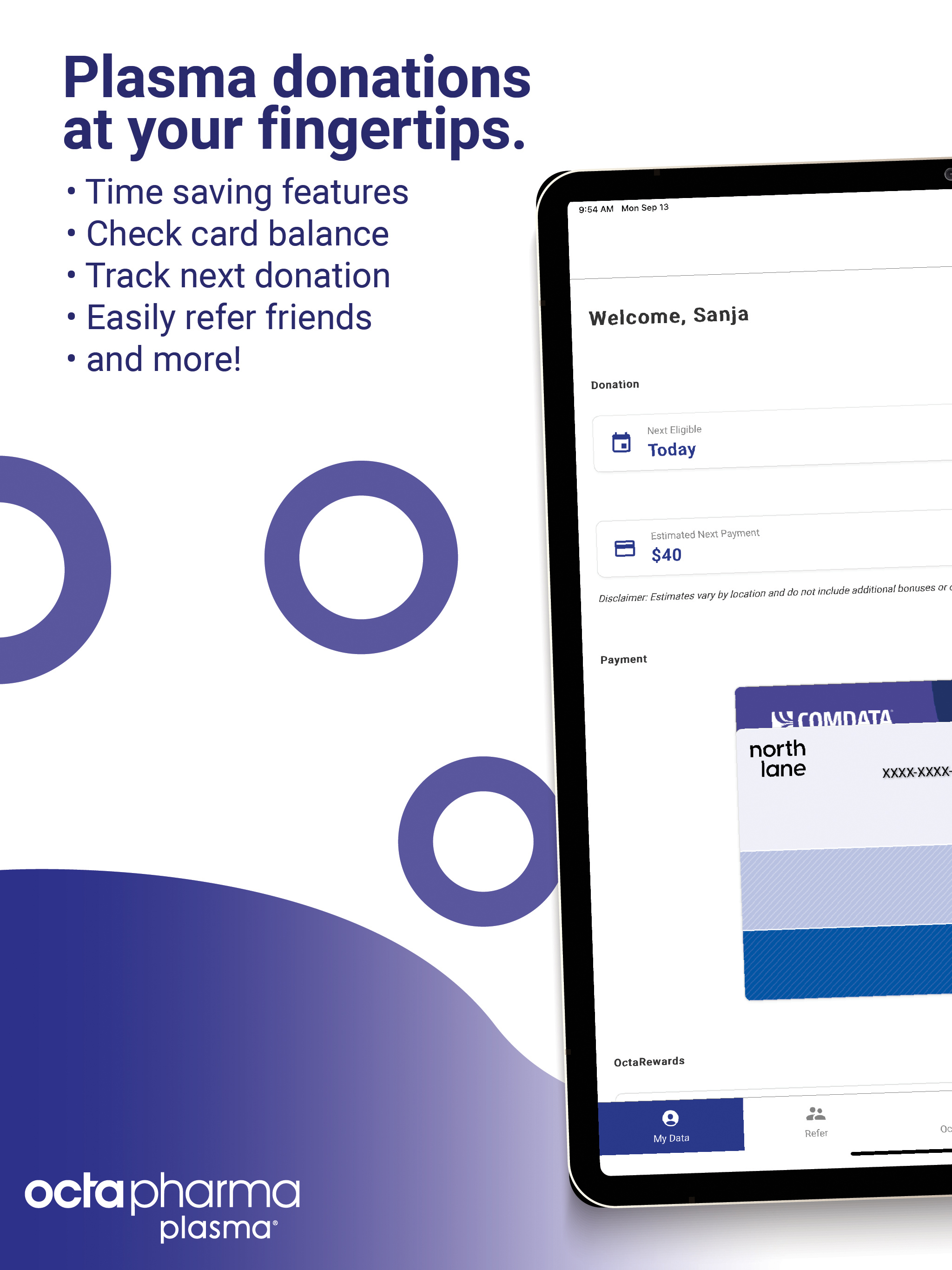 OctaApp – Donate Blood Plasma APK screenshot
