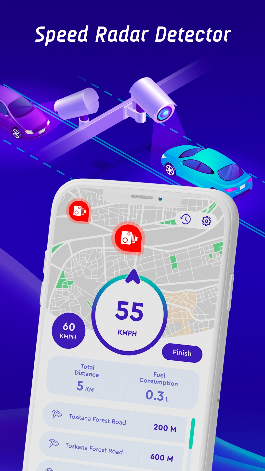 Оффлайн Карты, GPS, Спидометр APK screenshot