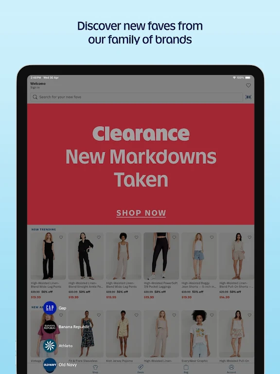 Old Navy: Fashion at a Value APK screenshot
