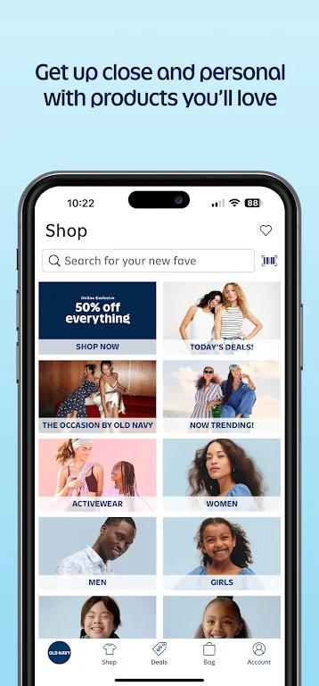 Old Navy: Fashion at a Value APK screenshot