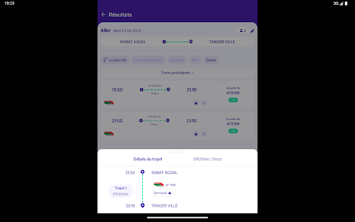 ONCF Voyages APK screenshot
