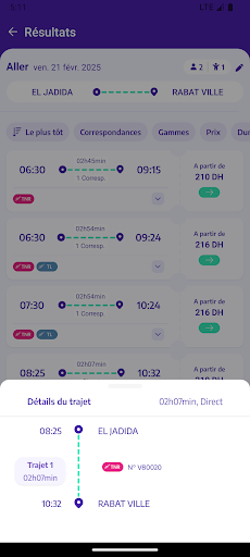 ONCF Voyages APK screenshot