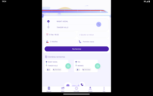 ONCF Voyages APK screenshot