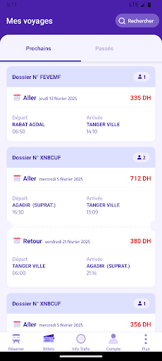 ONCF Voyages APK screenshot