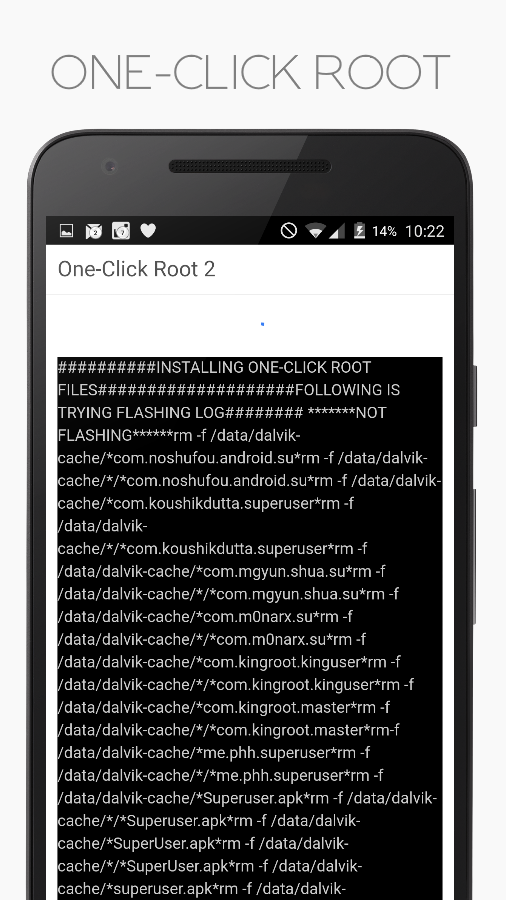 One Click Root screenshot