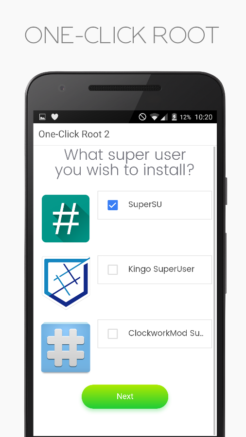 One Click Root screenshot