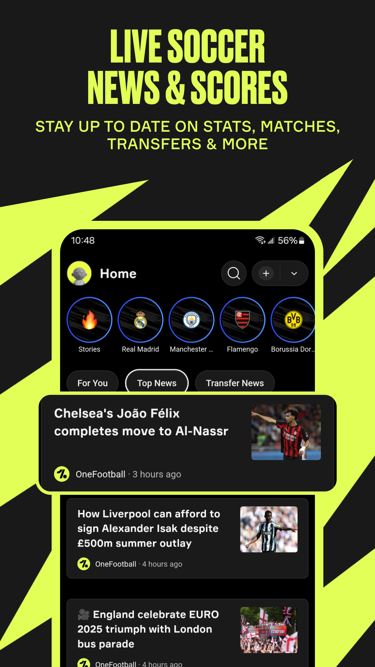 OneFootball APK screenshot