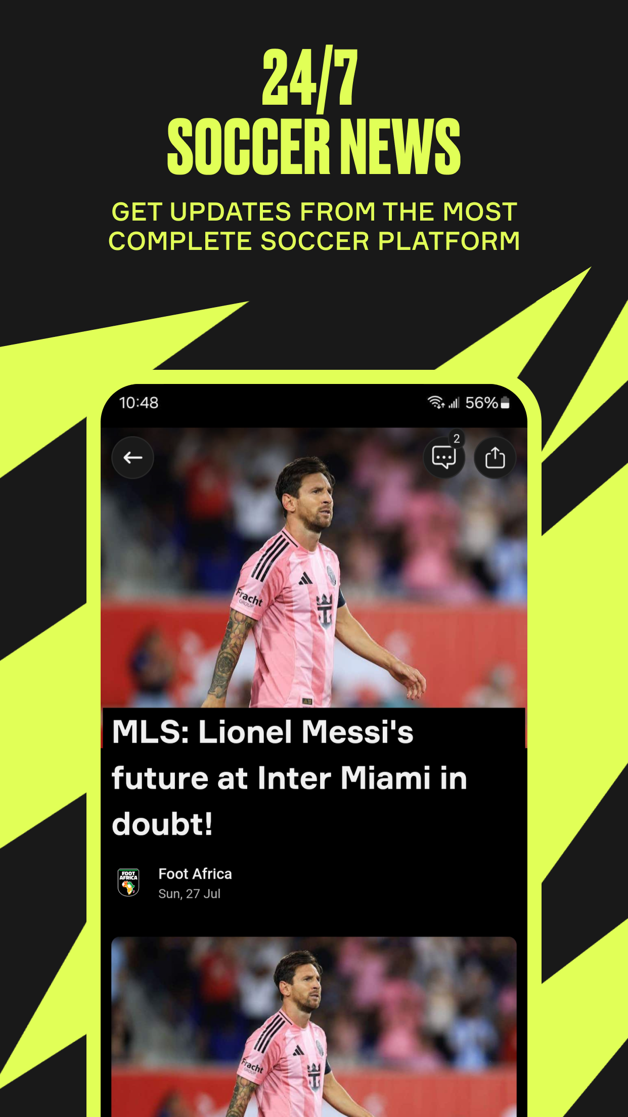 OneFootball APK screenshot