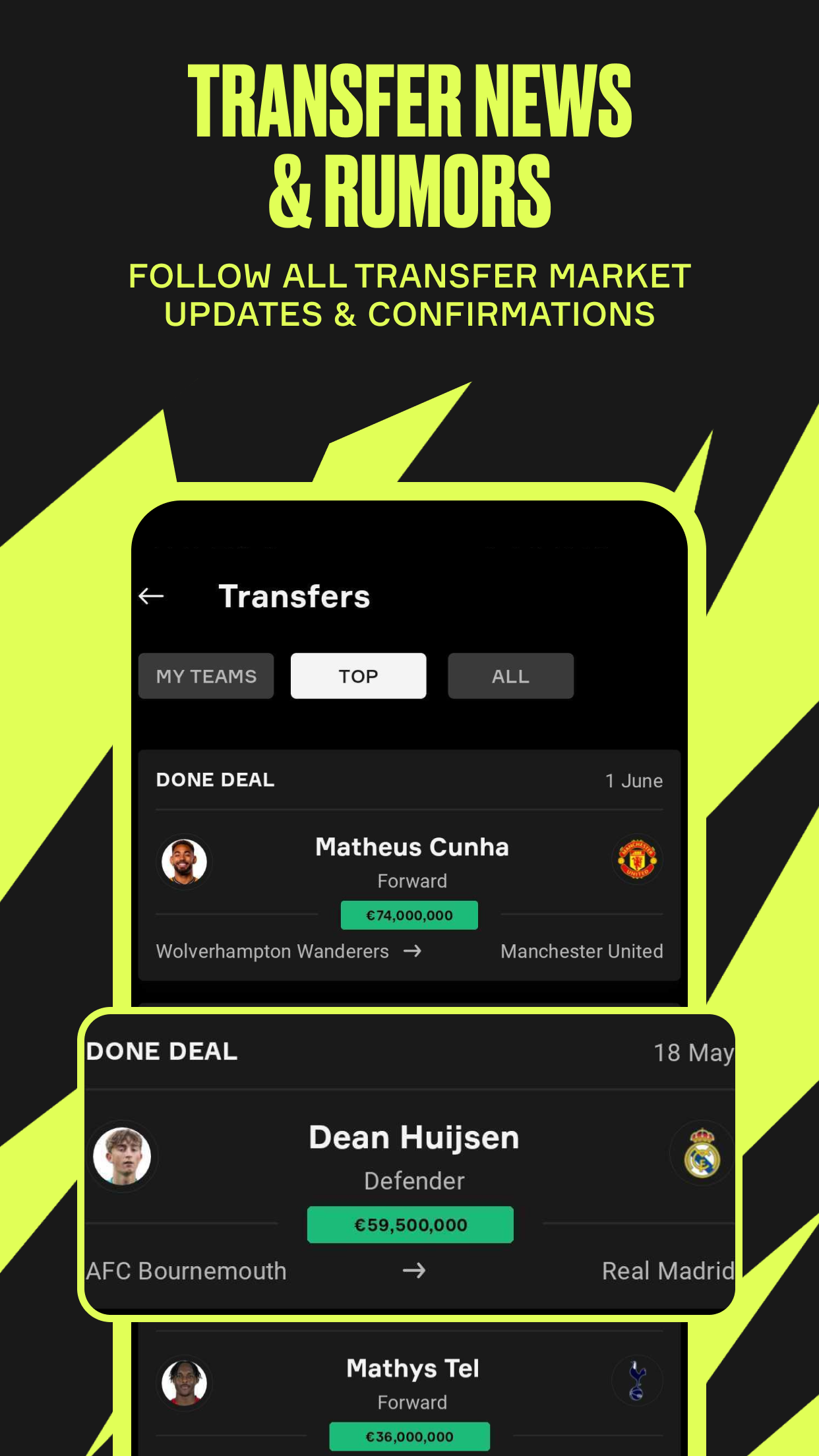 OneFootball APK screenshot