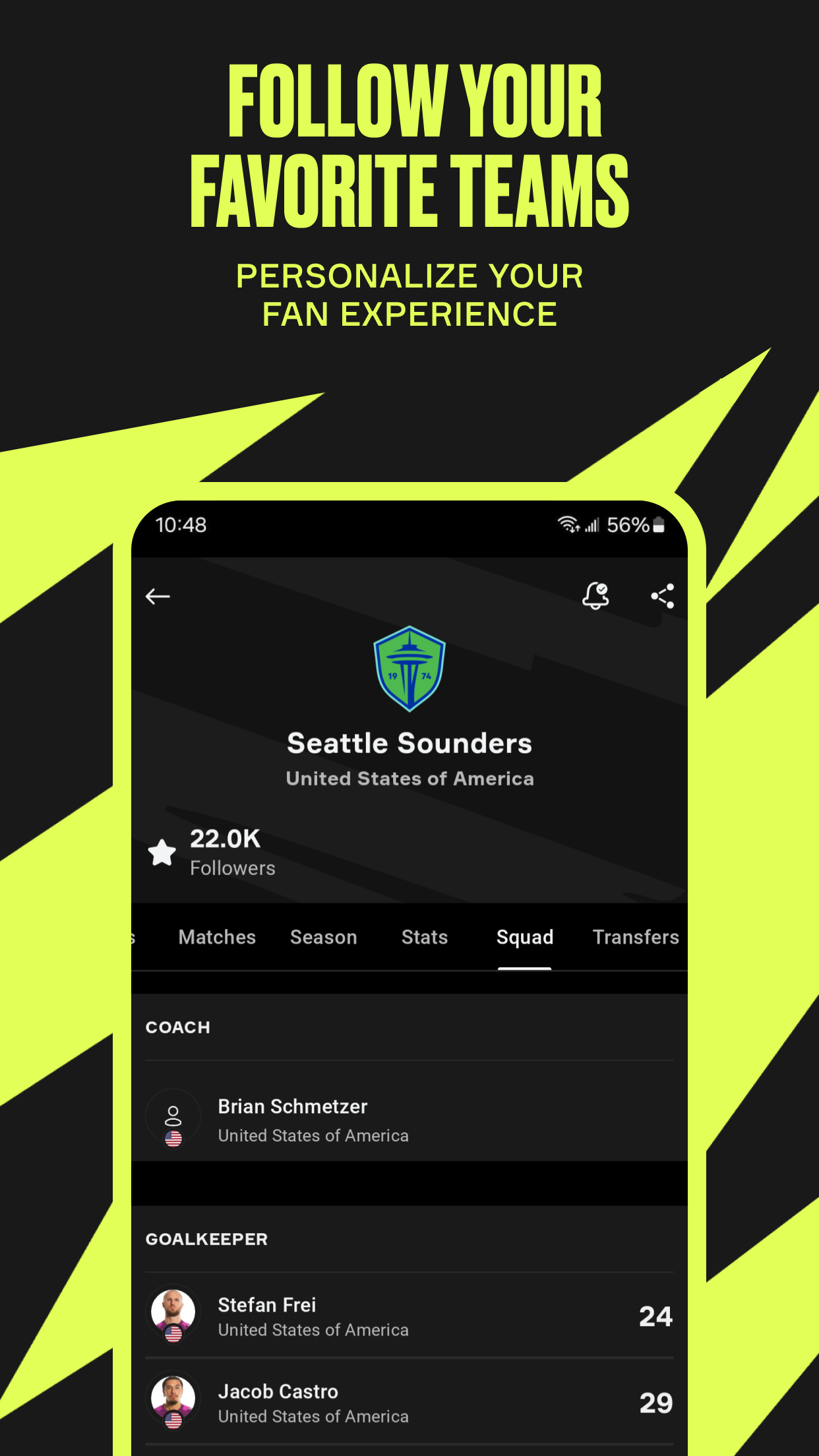 OneFootball APK screenshot