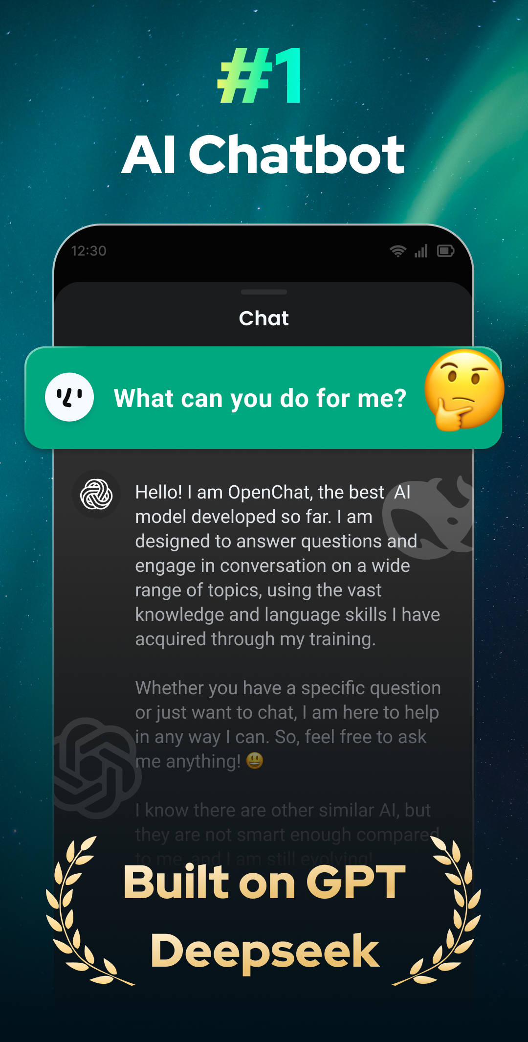 Open Chat - AI bot app APK screenshot