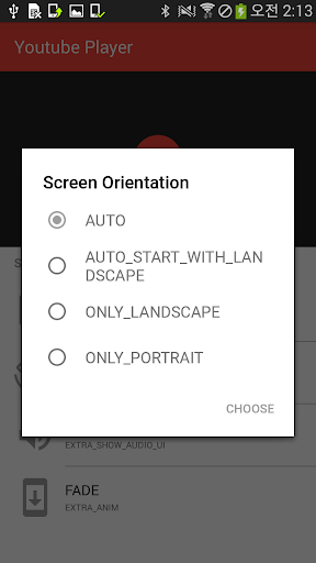 [Open Source] YouTube Player APK screenshot