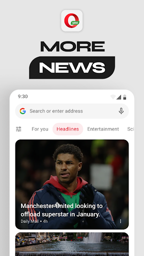 Opera Mini APK screenshot