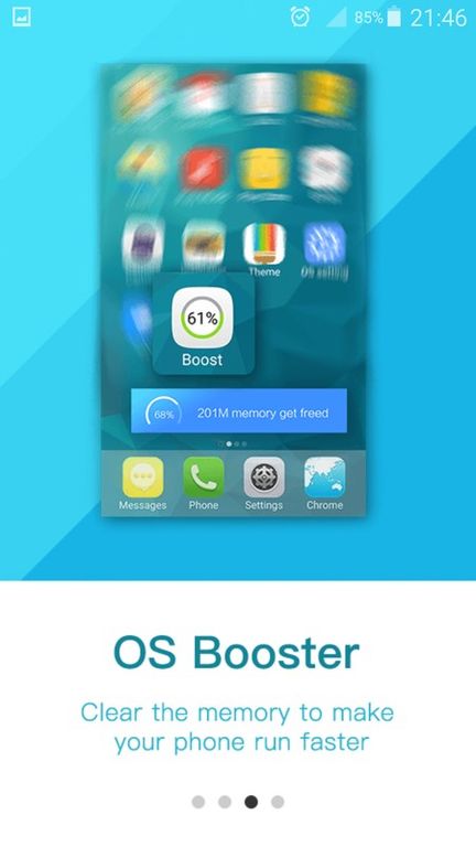 OS Launcher APK screenshot
