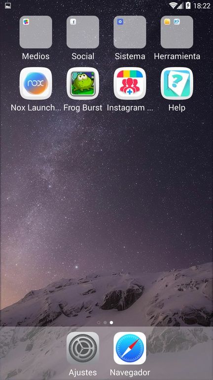 OS Launcher APK screenshot