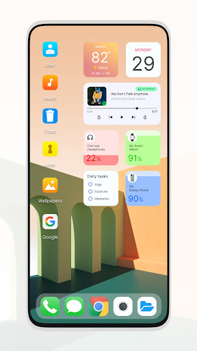 OS Style Launcher APK screenshot