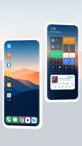 OS Style Launcher APK screenshot