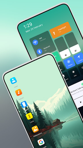 OS Style Launcher APK screenshot