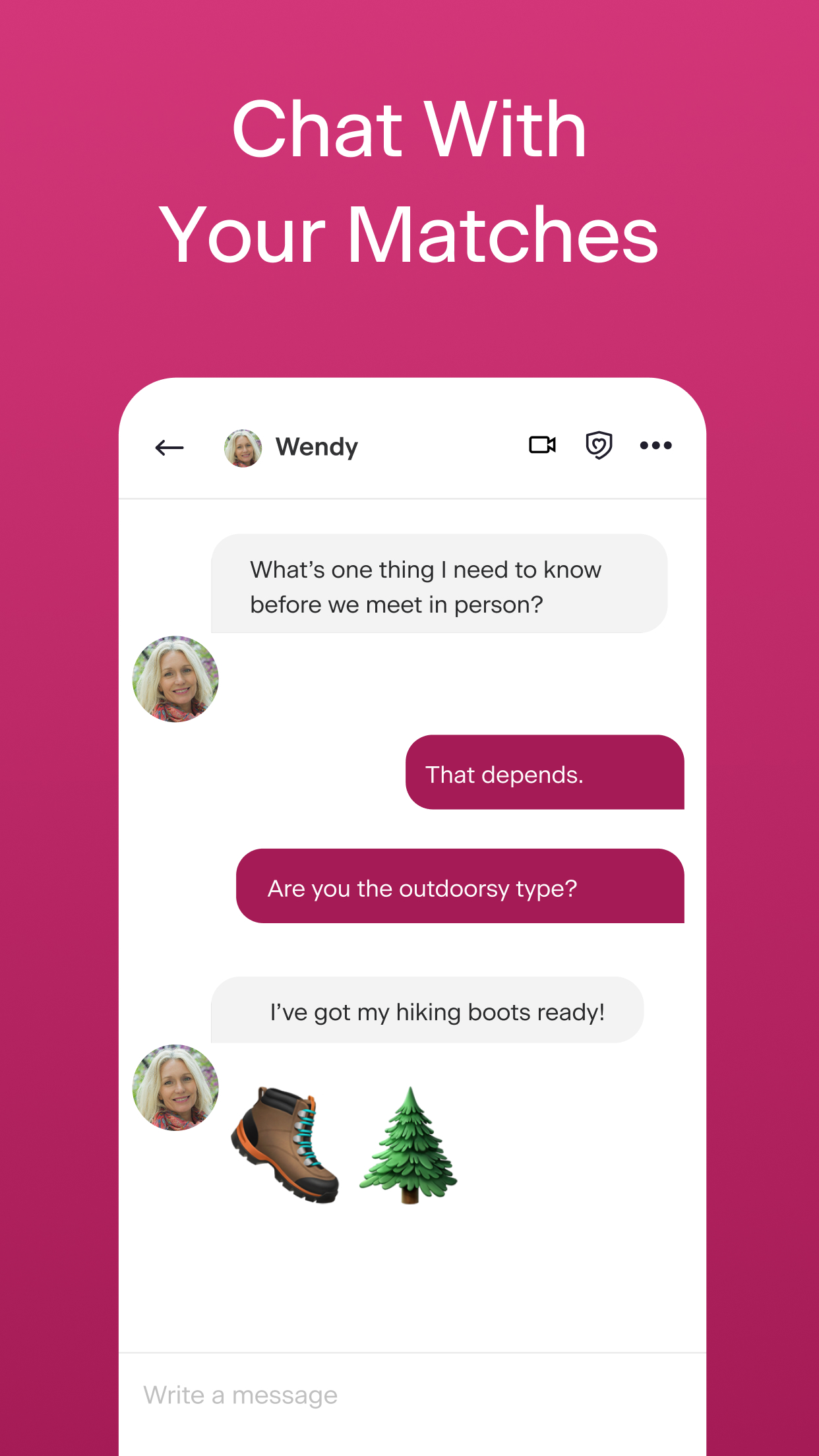 OurTime APK screenshot
