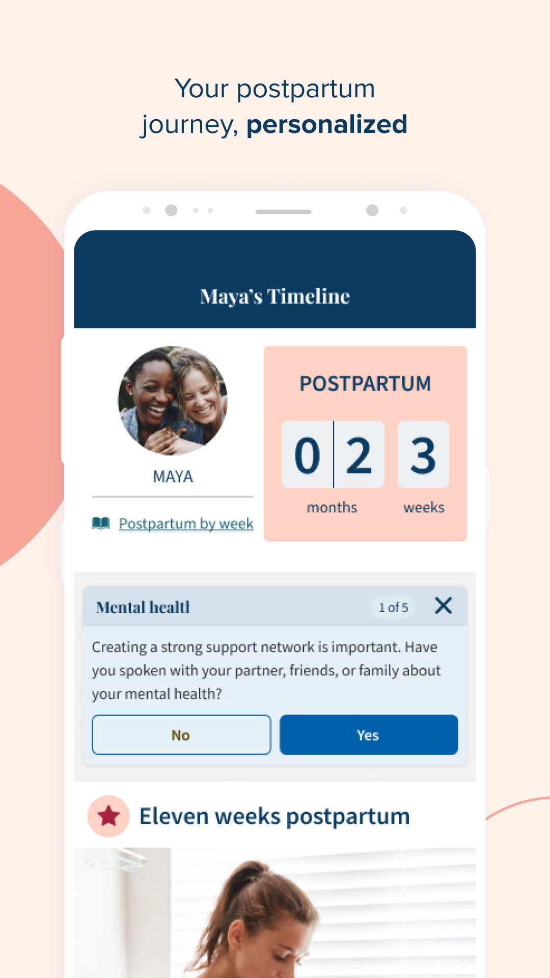 Ovia Cycle & Pregnancy Tracker APK screenshot