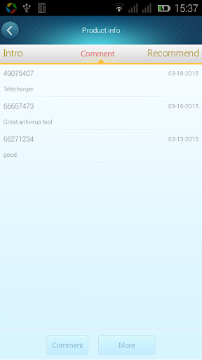 Palmstore APK screenshot