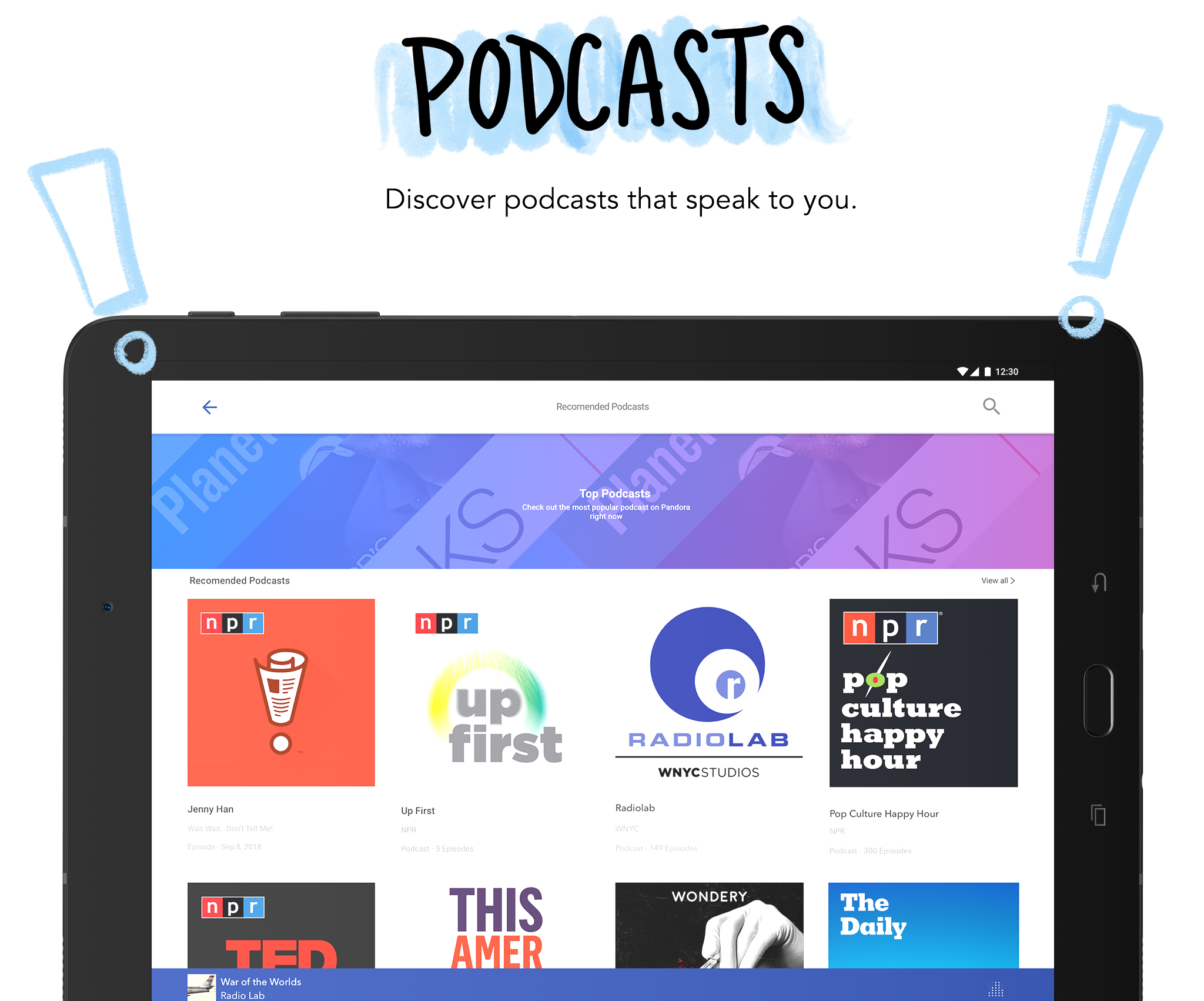Pandora APK screenshot