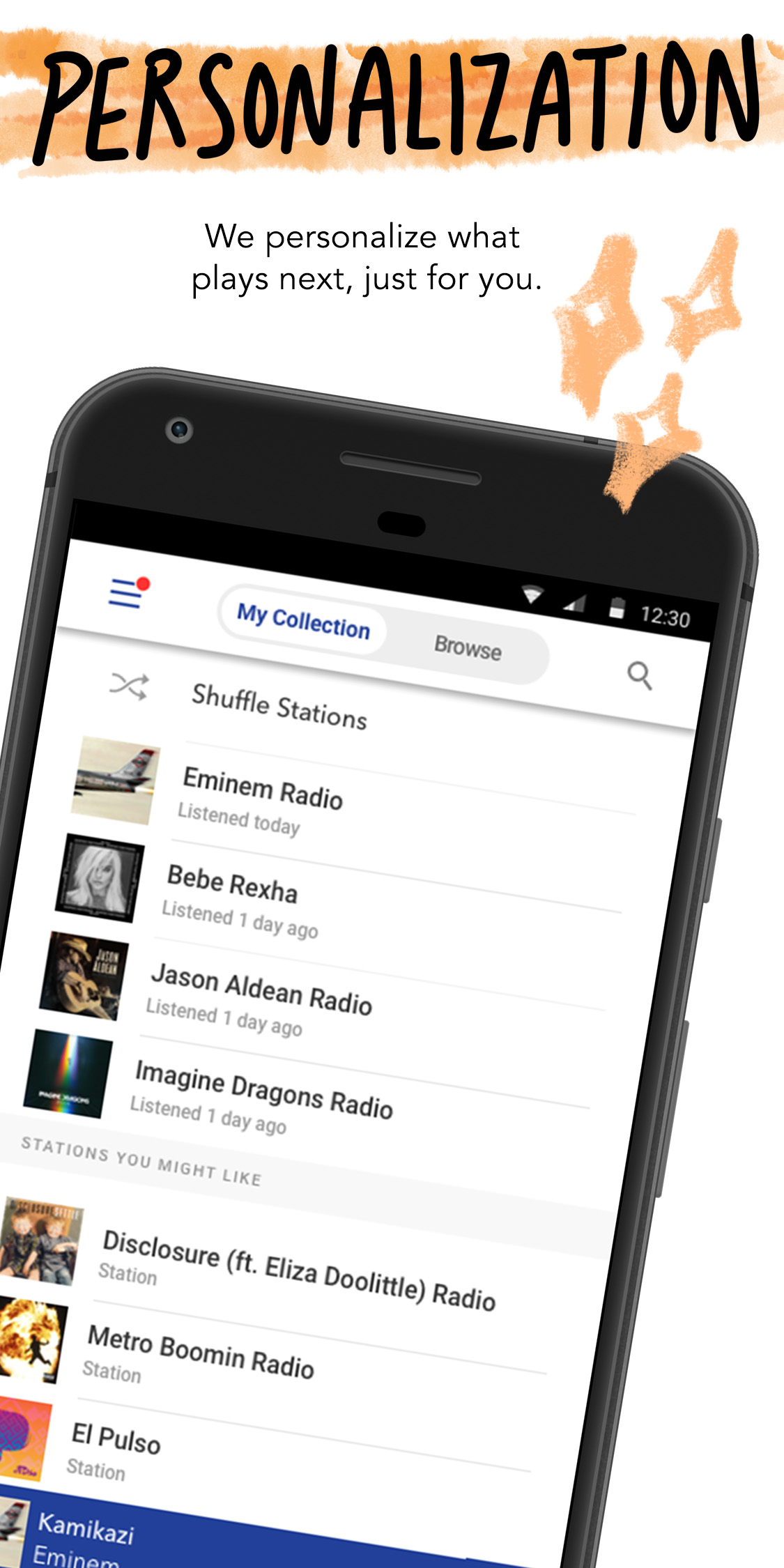 Pandora APK screenshot