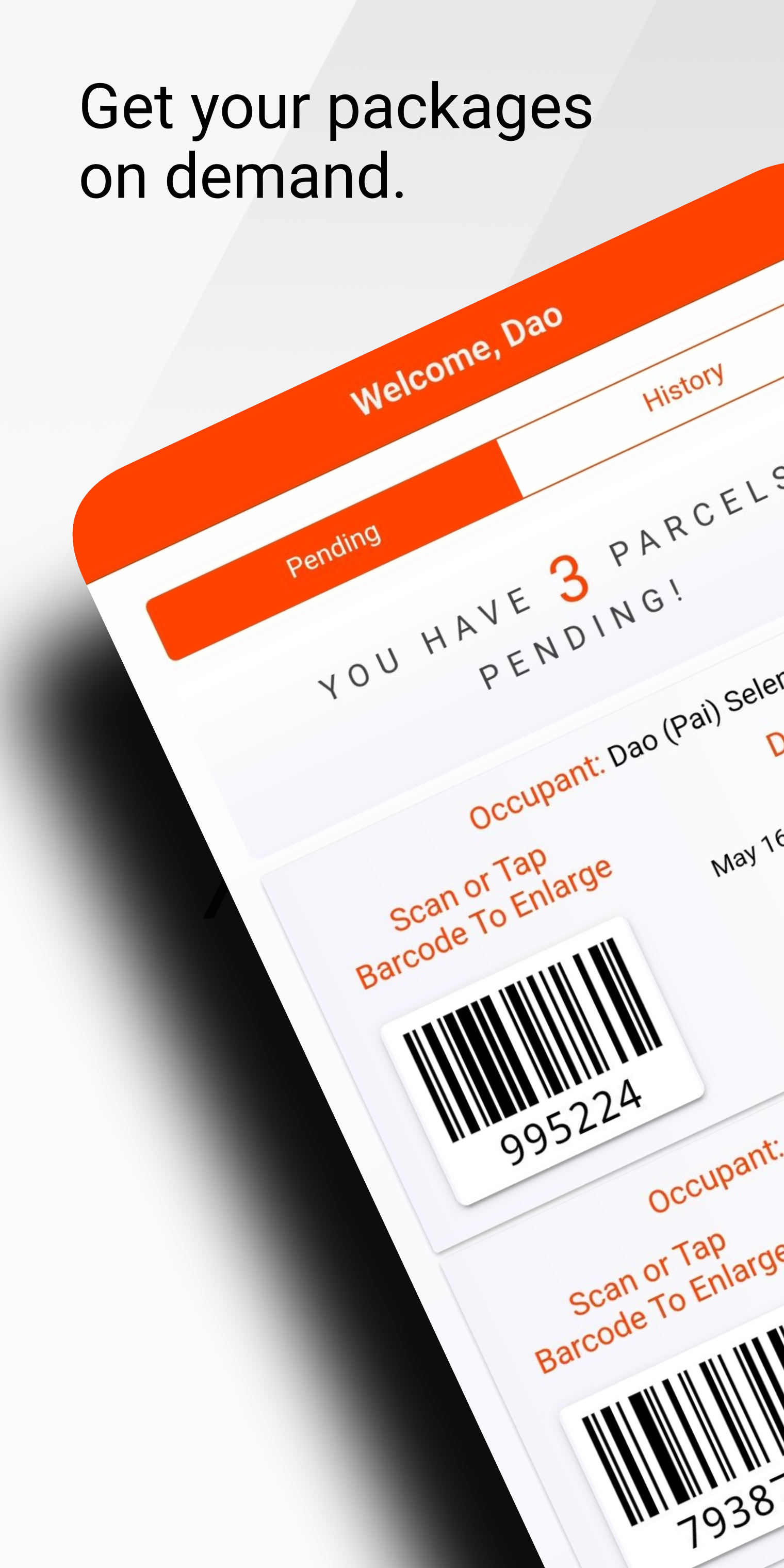Parcel Pending APK screenshot