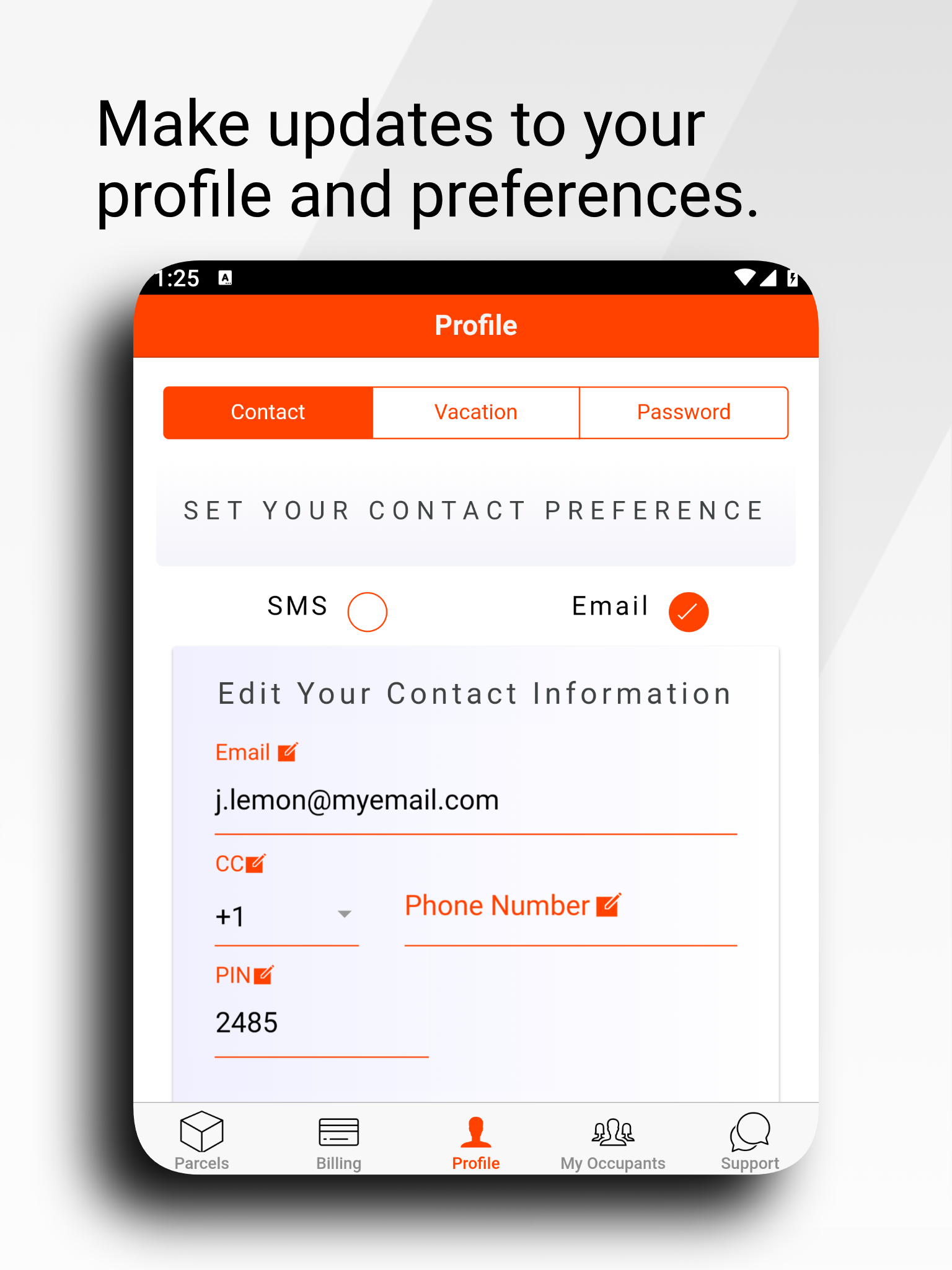 Parcel Pending APK screenshot