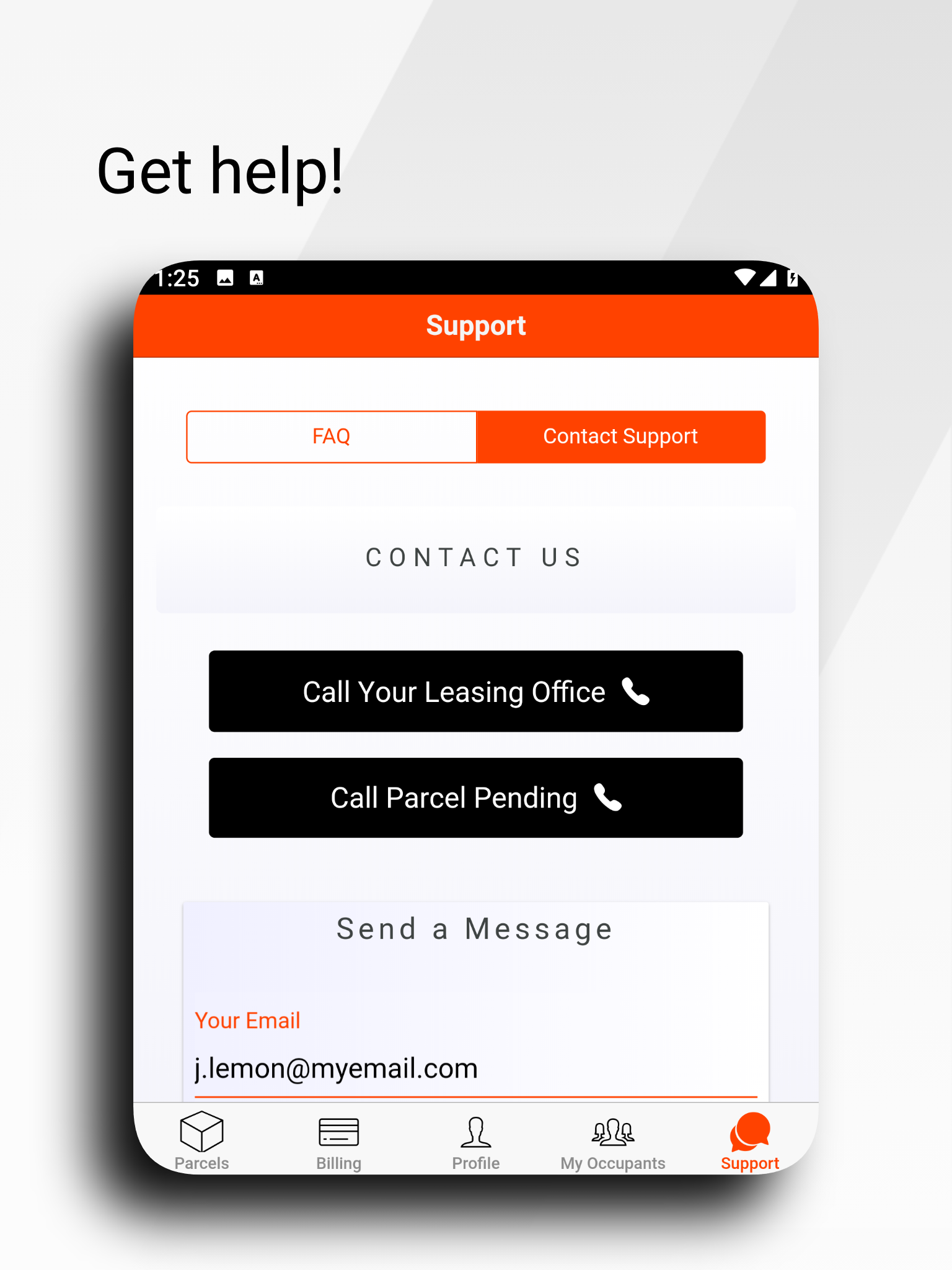 Parcel Pending APK screenshot