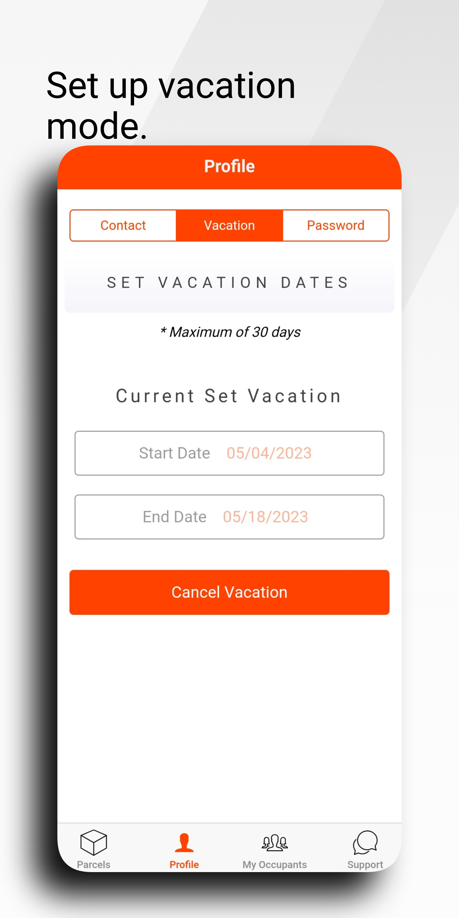 Parcel Pending APK screenshot