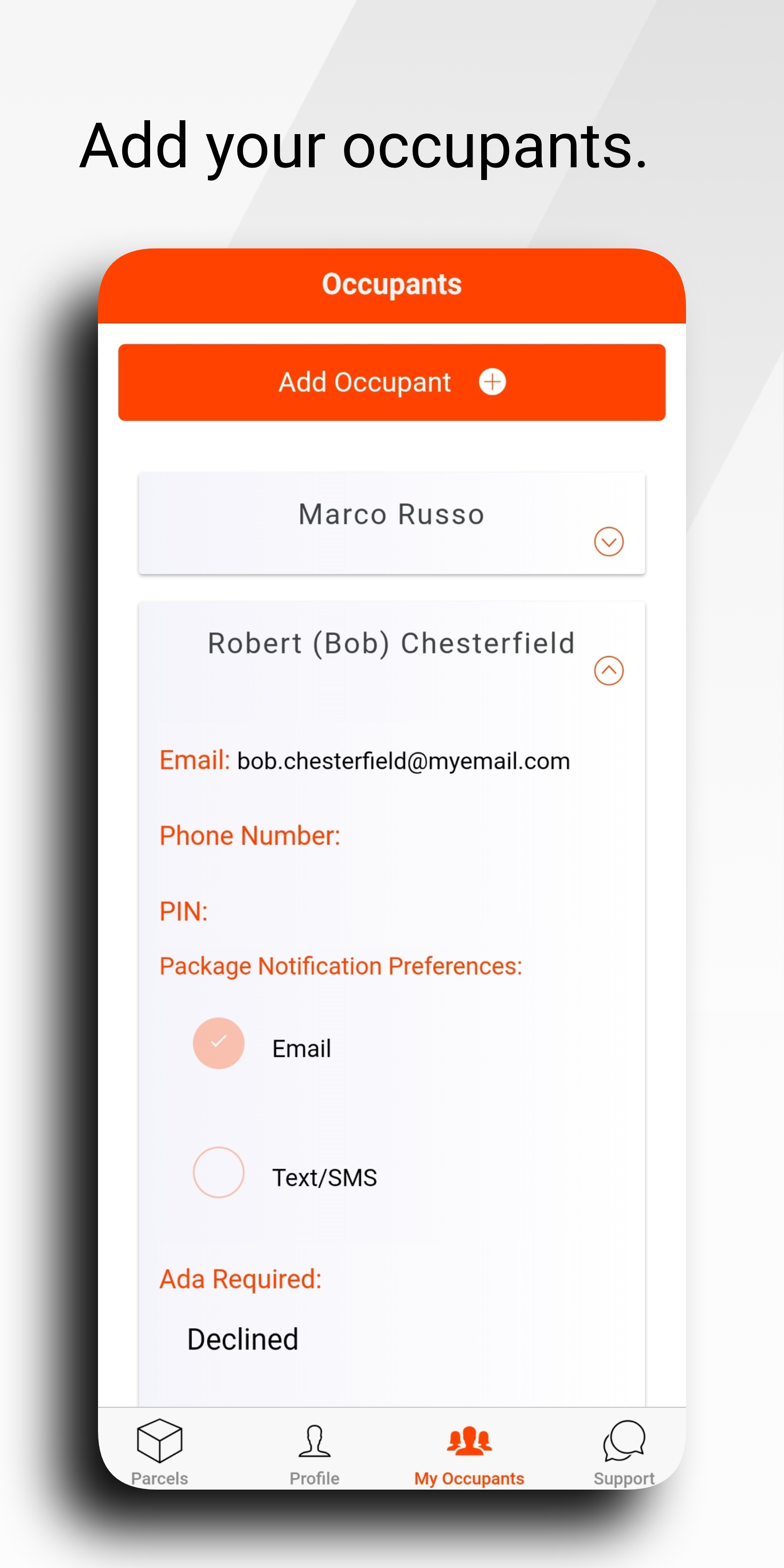 Parcel Pending APK screenshot