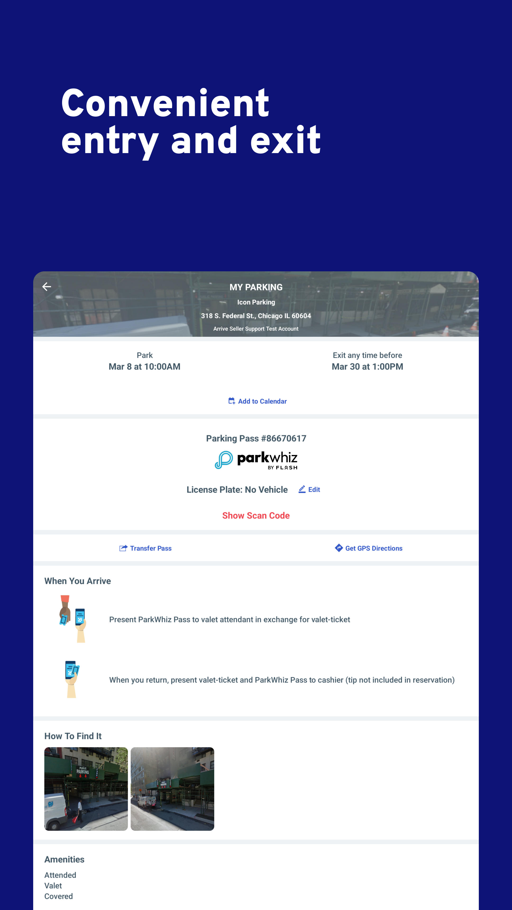ParkWhiz -- Parking App APK screenshot