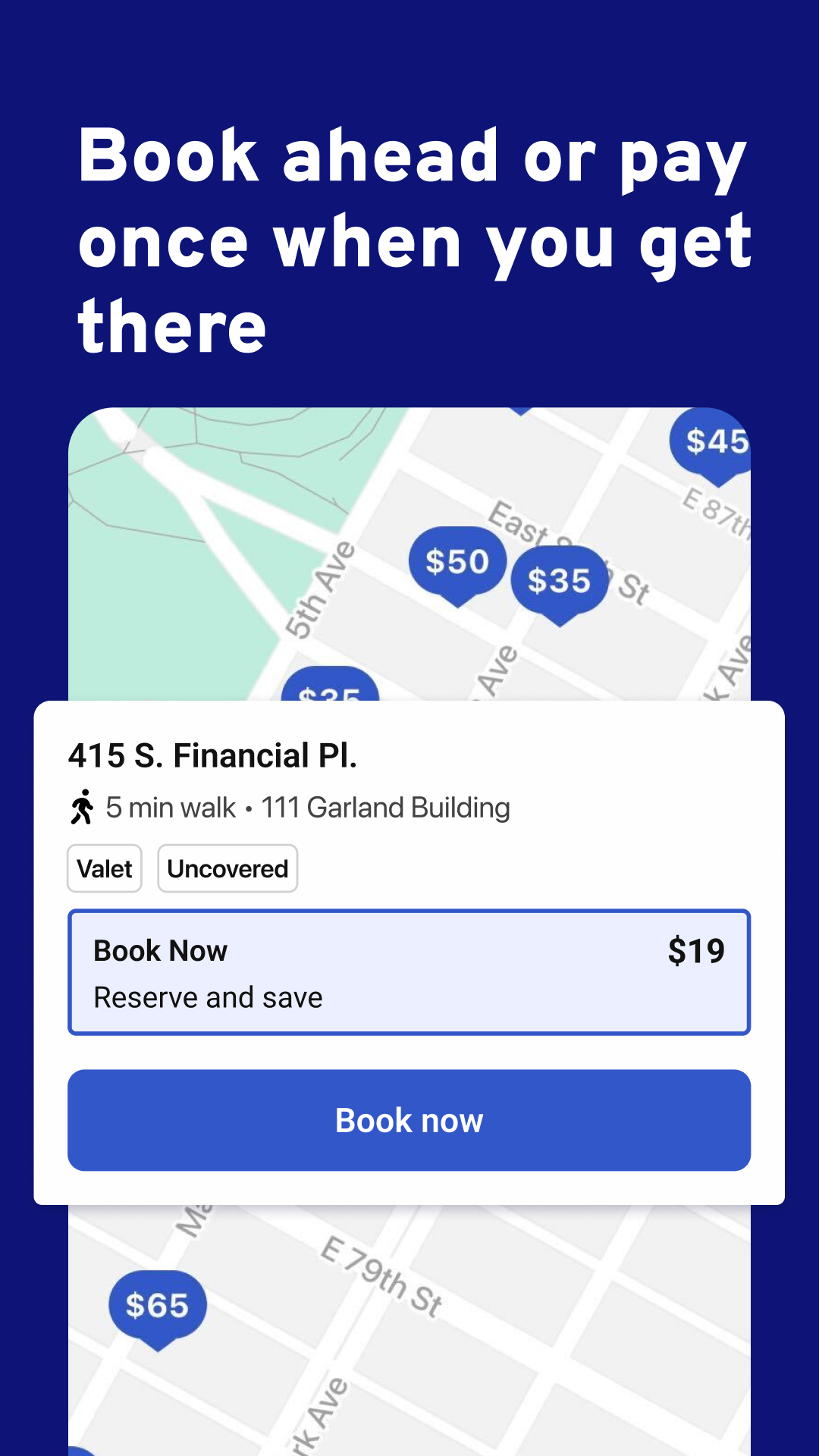 ParkWhiz -- Parking App APK screenshot