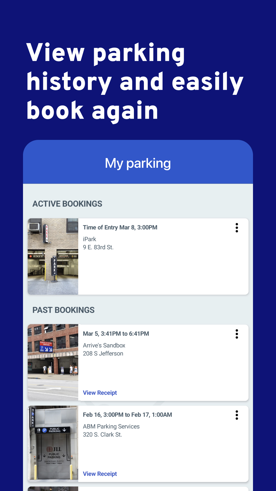 ParkWhiz -- Parking App APK screenshot