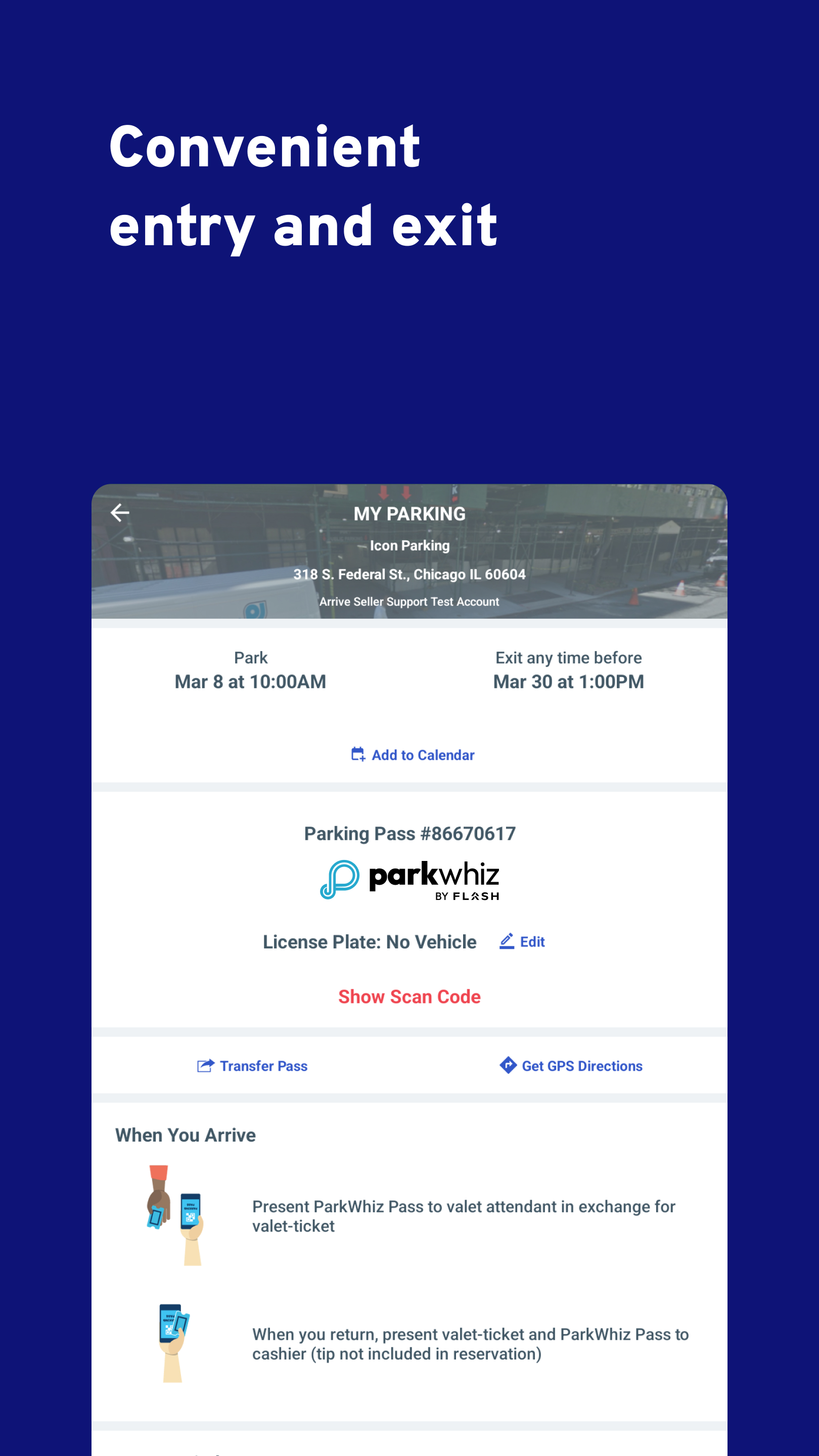 ParkWhiz -- Parking App APK screenshot