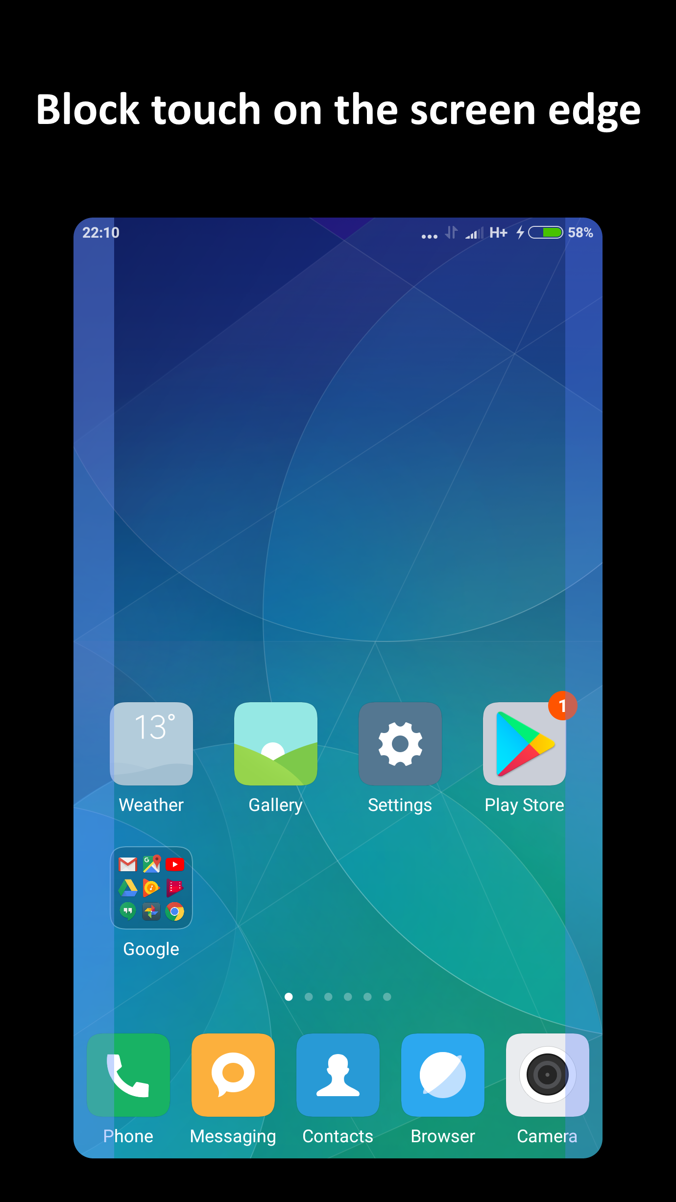 Partial Screen screenshot