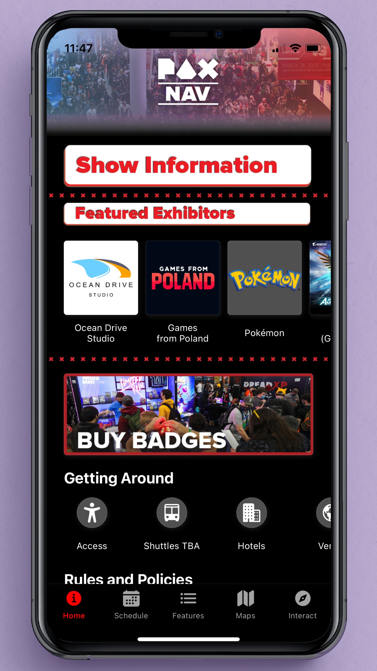 PAX Nav APK screenshot
