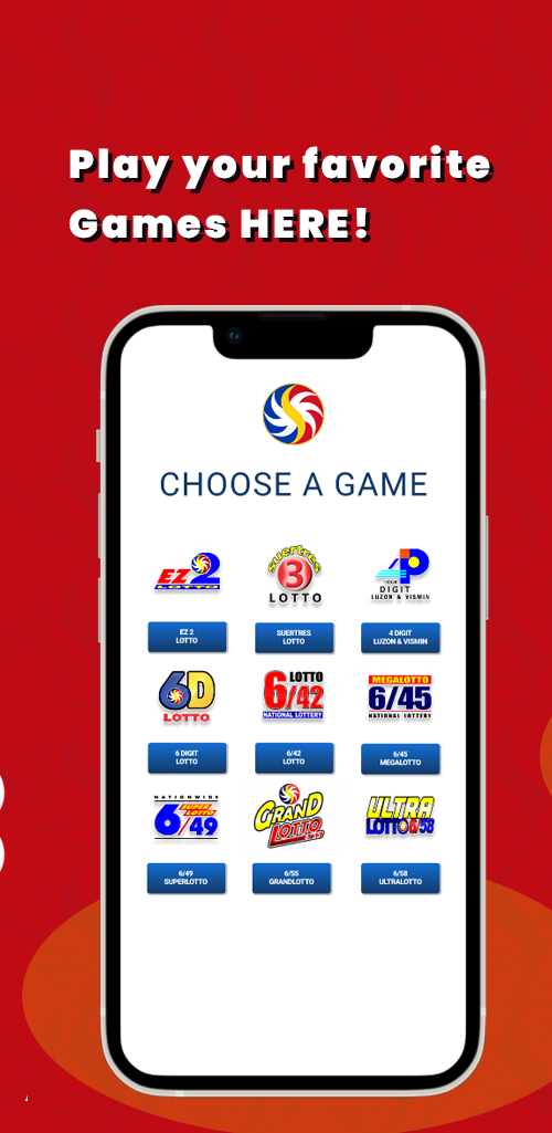 PCSO e-Lotto Mobile (Beta App) screenshot