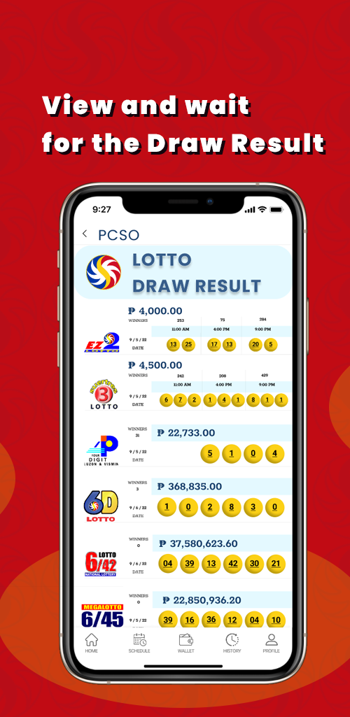 PCSO e-Lotto Mobile (Beta App) screenshot