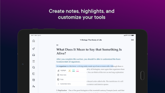 Pearson+ | Study help & eTexts APK screenshot