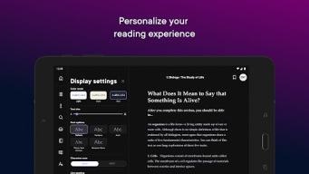 Pearson+ | Study help & eTexts APK screenshot